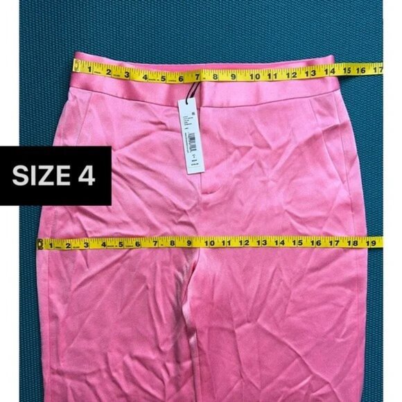 Alice + Olivia Deanna Satin-Finish Palazzo Pants - Size 4 NWT - Picture 10 of 13